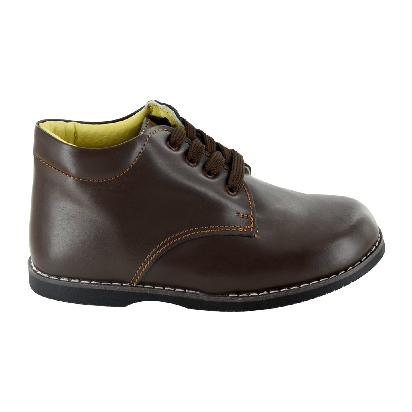ZAPATO EN PIEL BEBÉ 200 CAFÉ