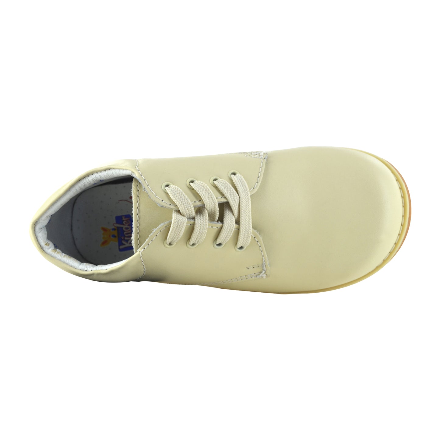 ZAPATO EN PIEL BEBÉ 200 HUESO