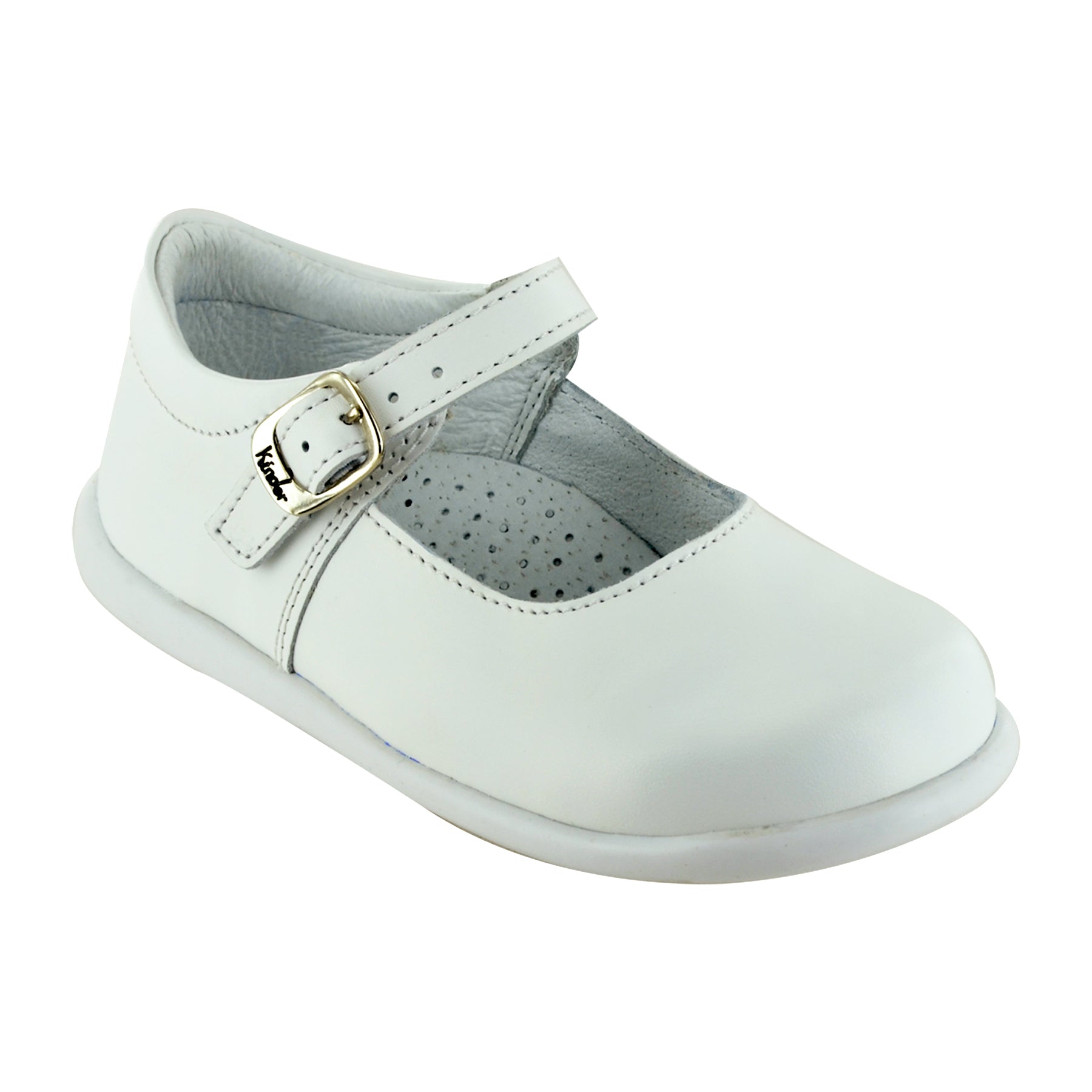 ZAPATO BEBÉ 342 Zapato Cerrado Blanco para Niña – Calzado Kinder