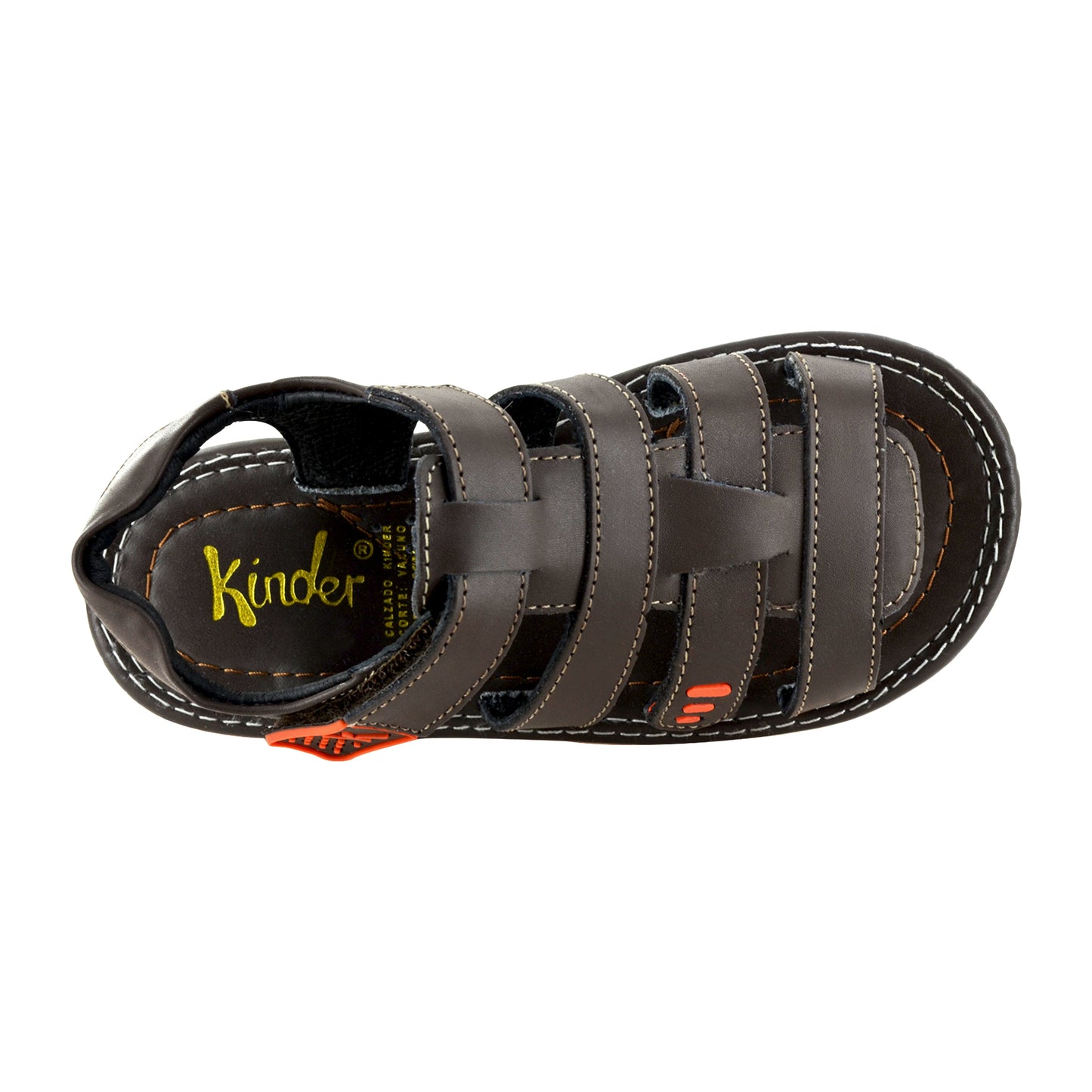 HUARACHE EN PIEL 6111 CAFÉ
