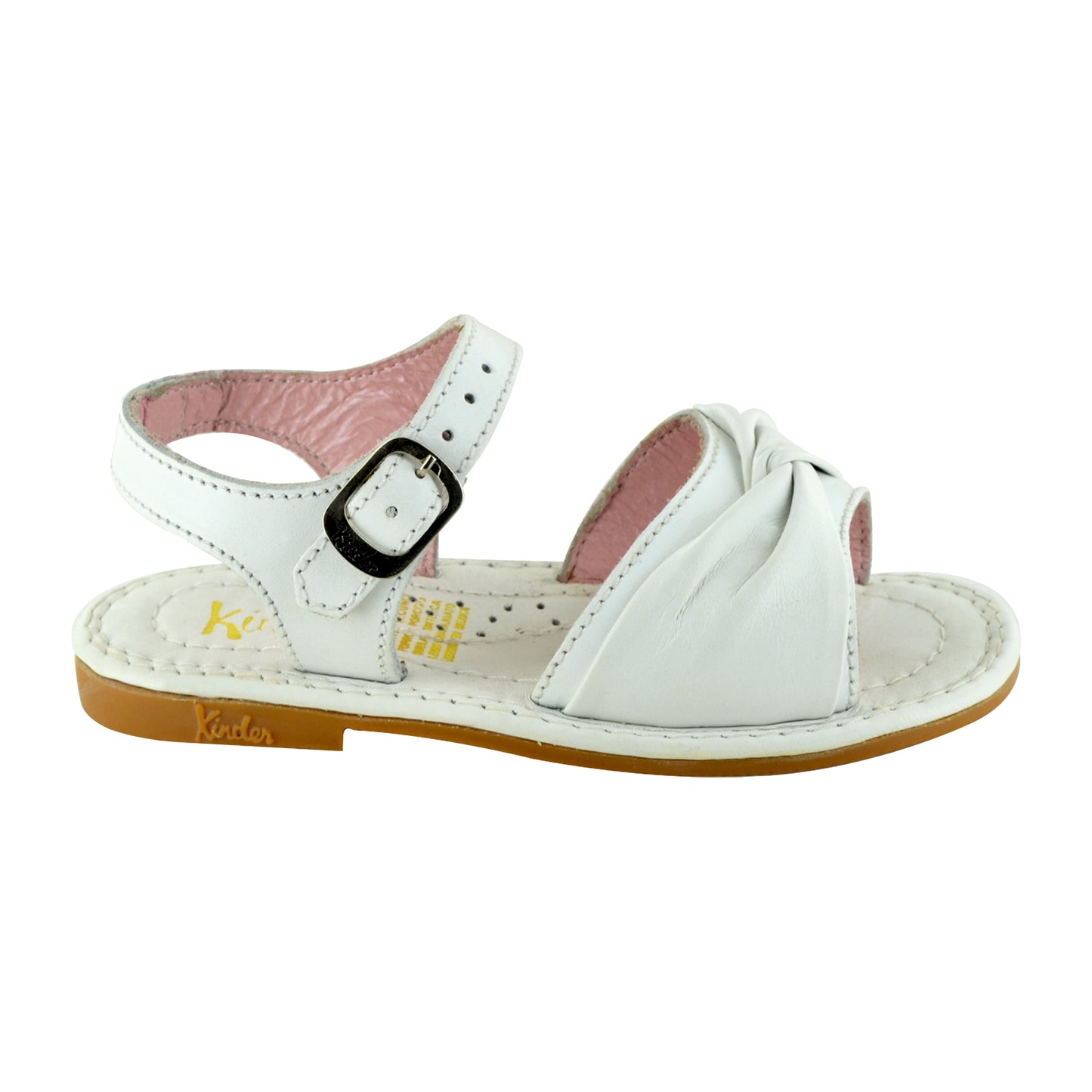 HUARACHE EN PIEL 6612 BLANCO