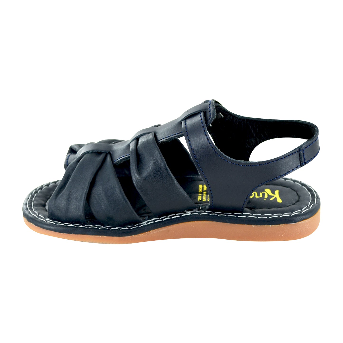 HUARACHE EN PIEL 6645 MARINO