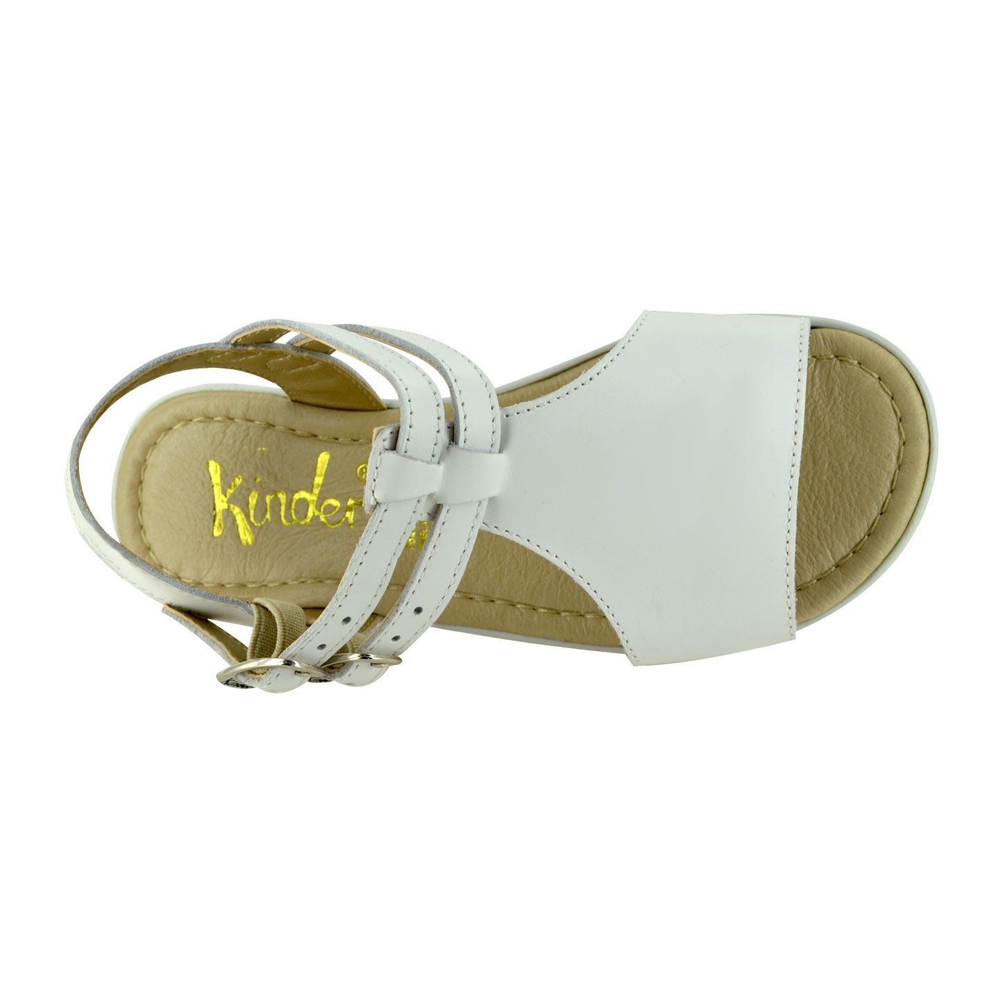 HUARACHE EN PIEL 6708 BLANCO
