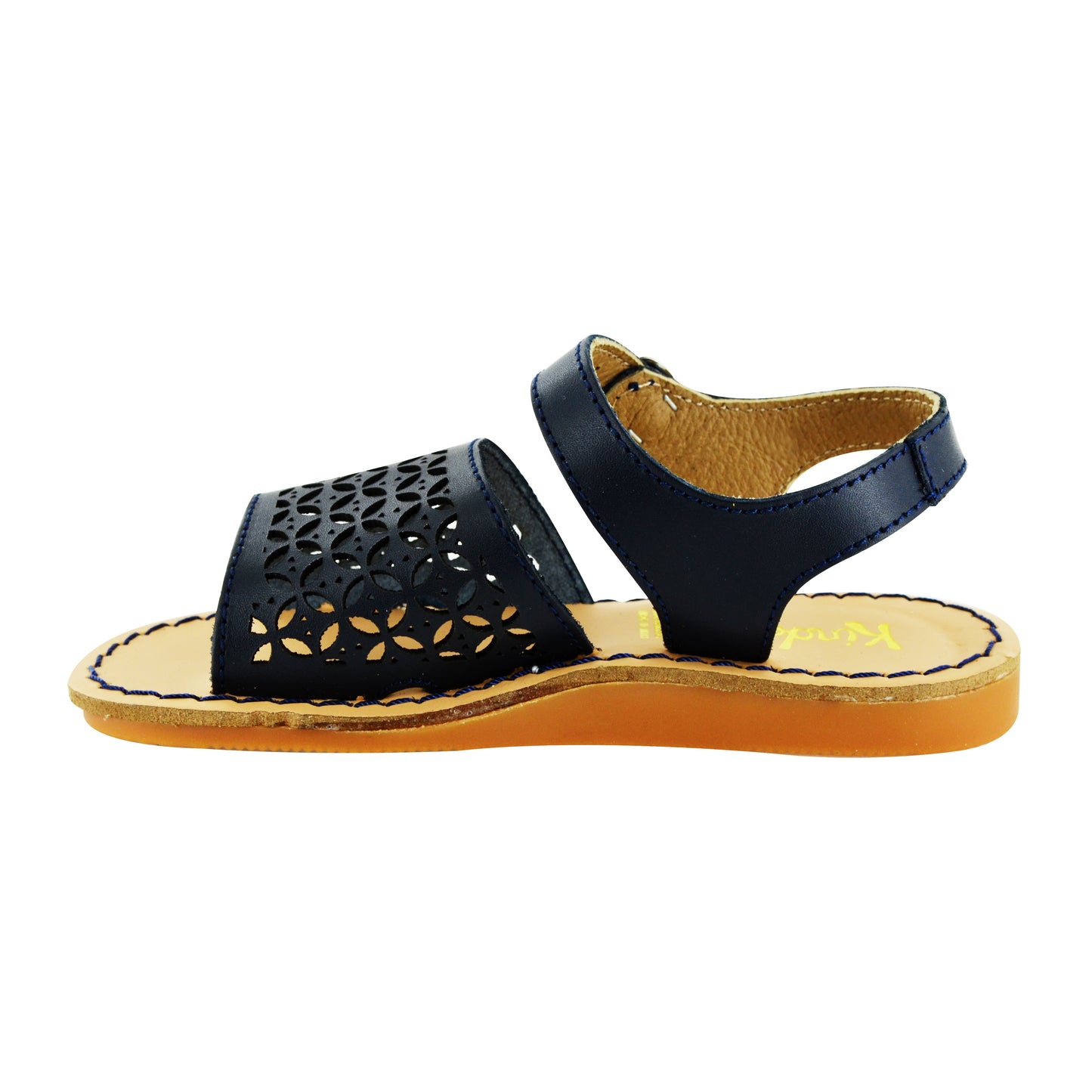 HUARACHE EN PIEL 7229 MARINO