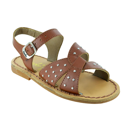 HUARACHE EN PIEL 7234 OCRE