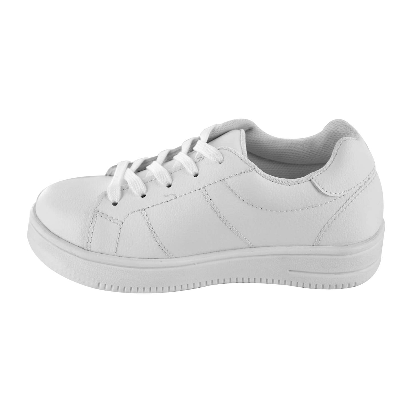 TENIS EN PIEL 8207 BLANCO