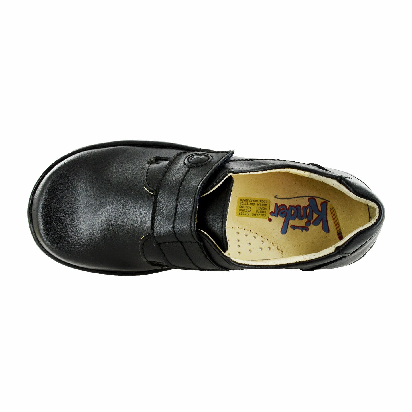 ZAPATO ESCOLAR EN PIEL 8401 NEGRO