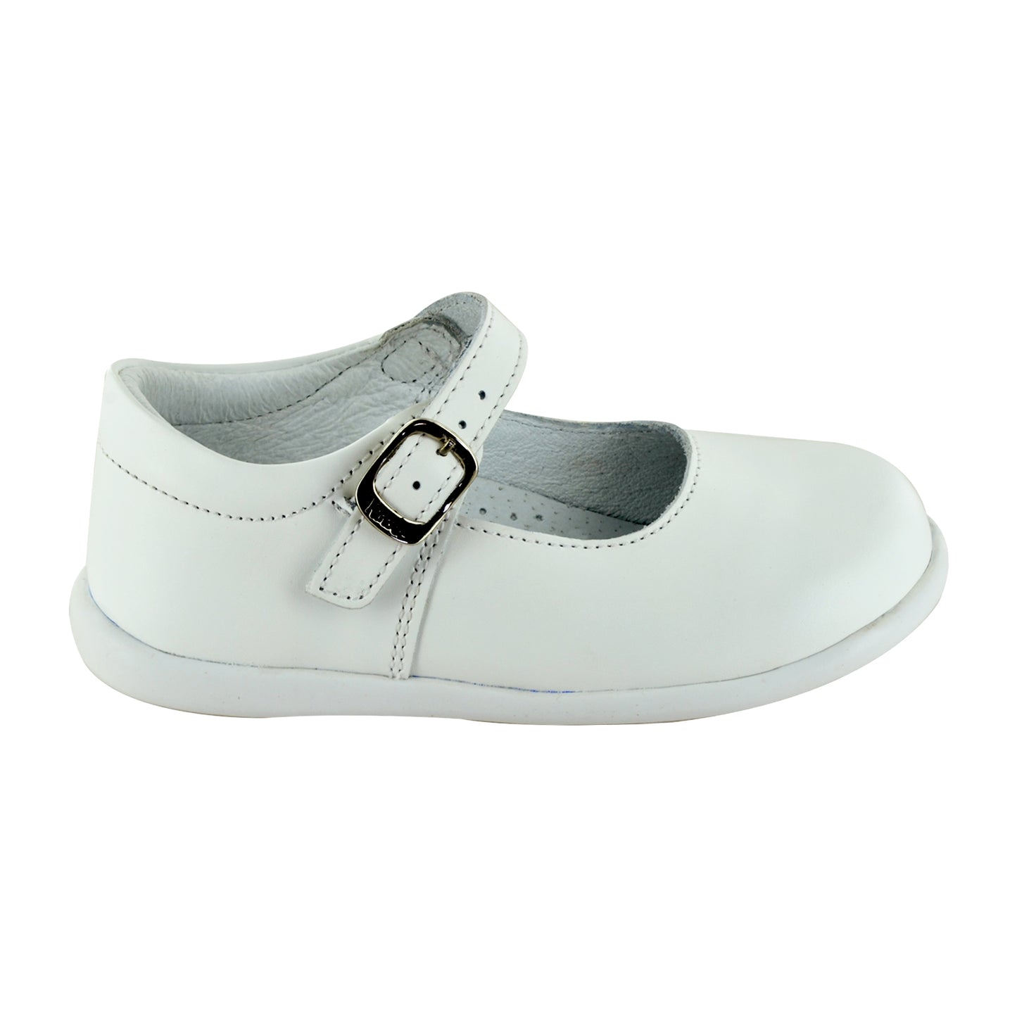 ZAPATO EN PIEL BEBÉ 342 BLANCO