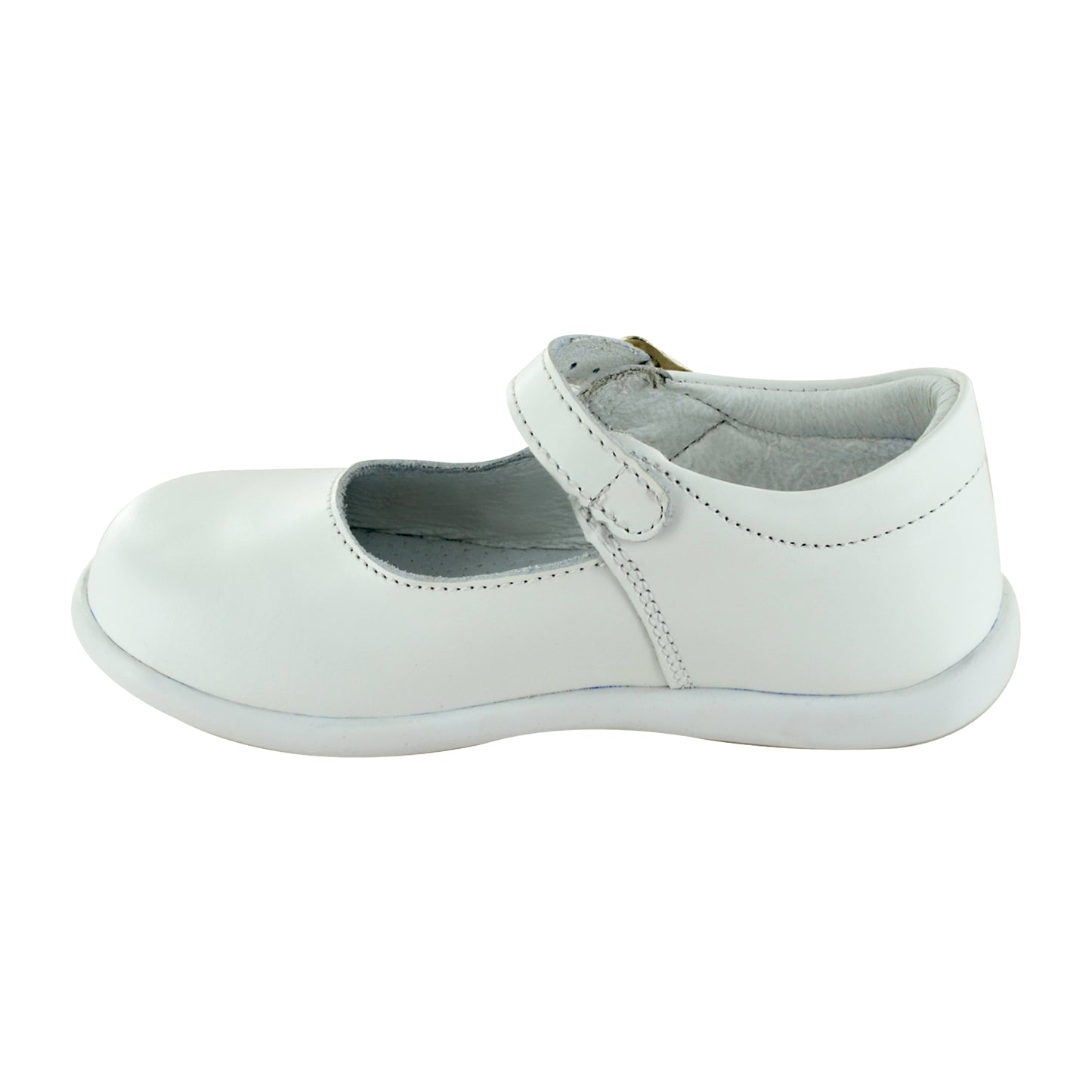 ZAPATO EN PIEL BEBÉ 342 BLANCO