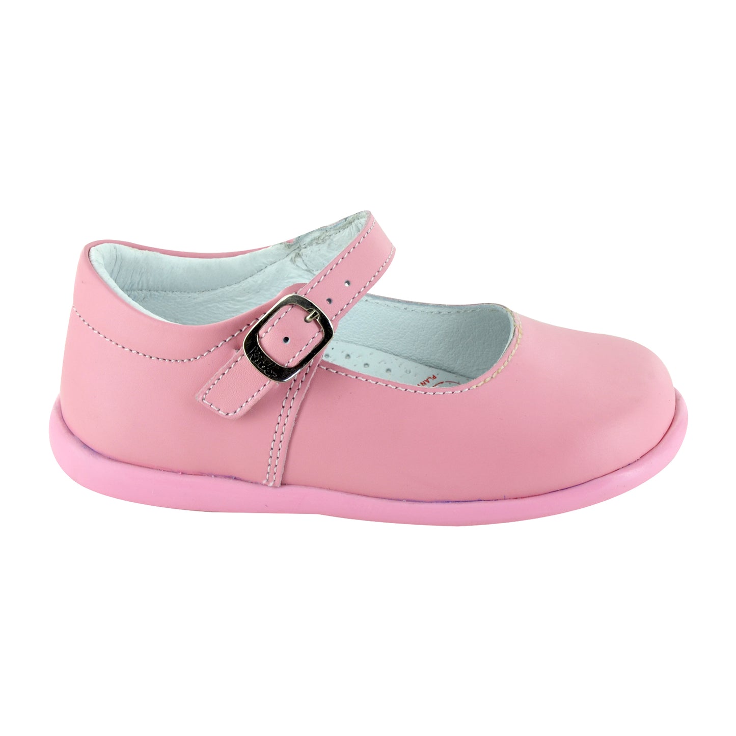 ZAPATO EN PIEL BEBÉ 342 ROSA