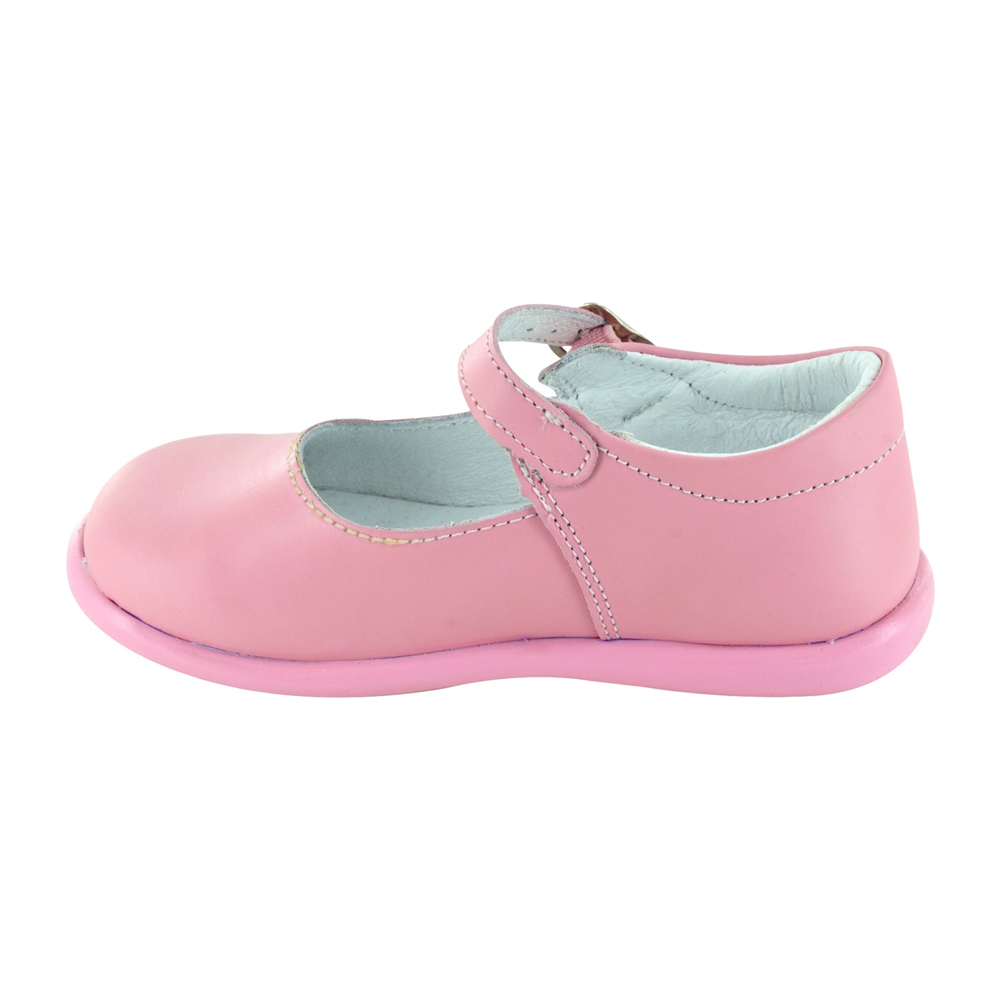 ZAPATO EN PIEL BEBÉ 342 ROSA