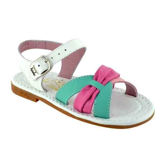 SANDALIA MIAMI 6091 BLANCO MULTICOLOR