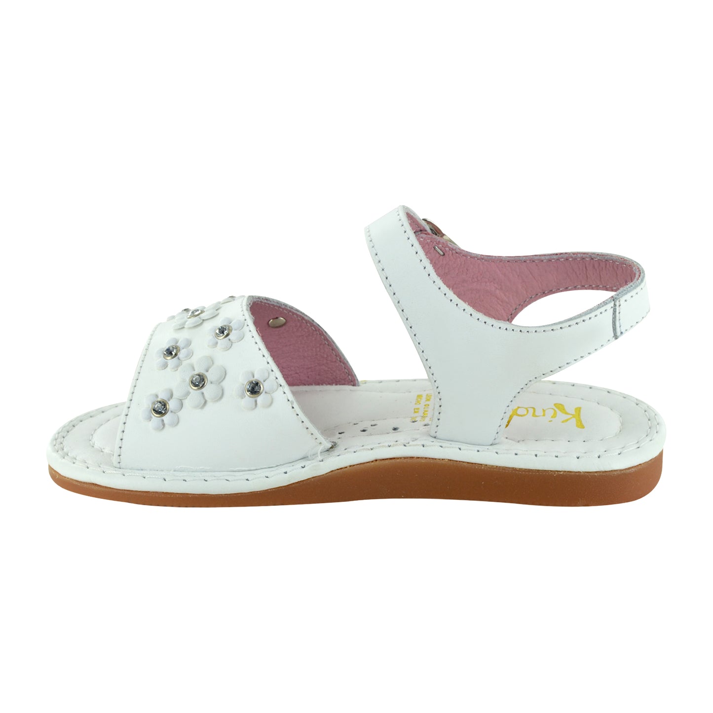 HUARACHE EN PIEL 6631 BLANCO