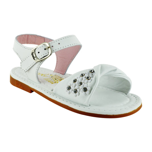 HUARACHE EN PIEL 6639 BLANCO