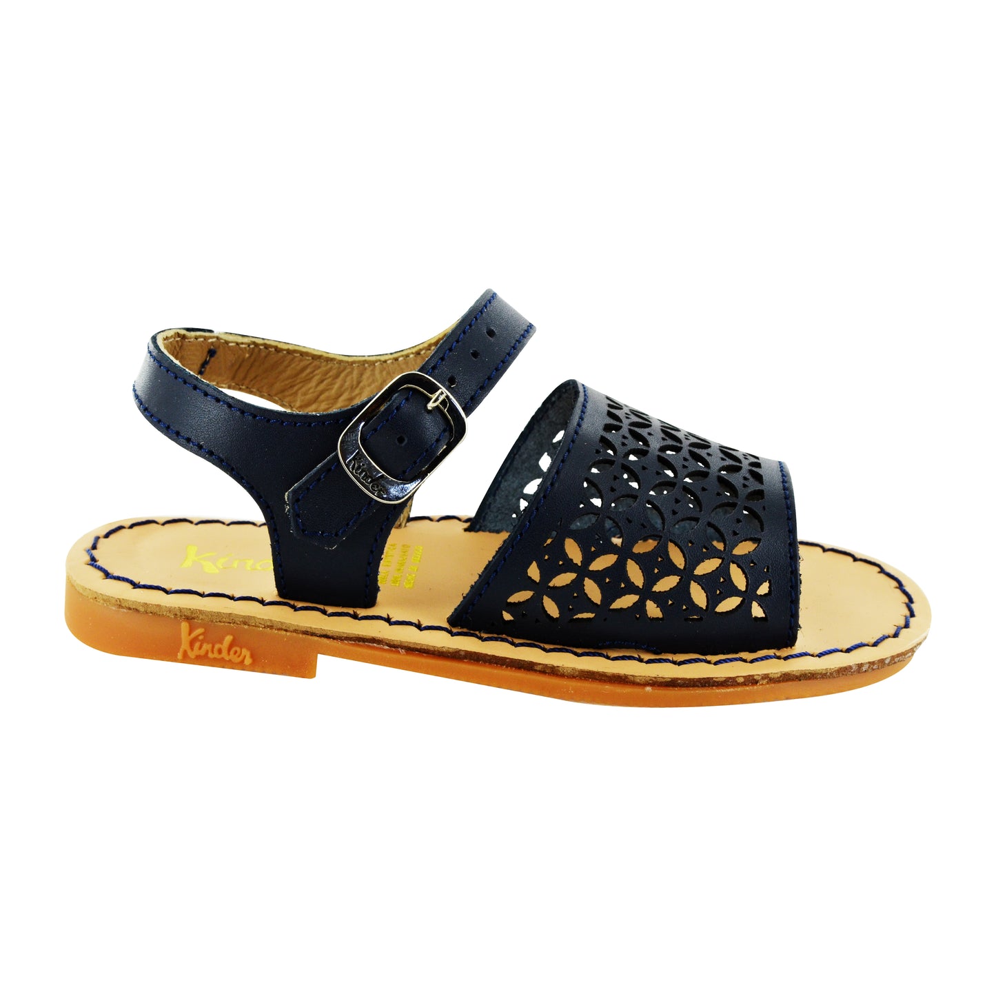 HUARACHE EN PIEL 7229 MARINO