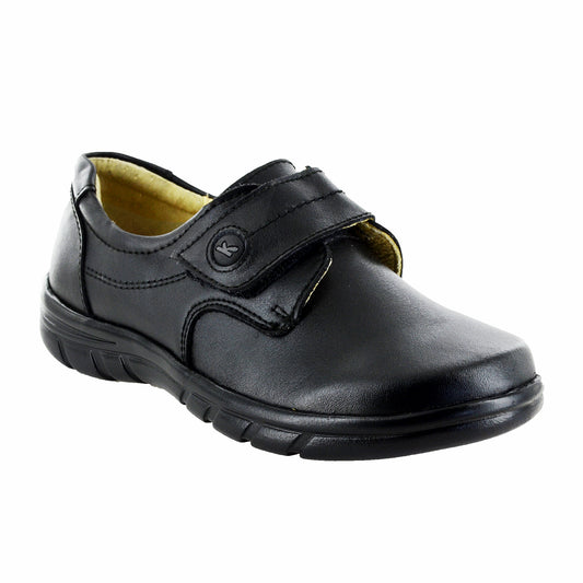 ZAPATO ESCOLAR EN PIEL 8401 NEGRO