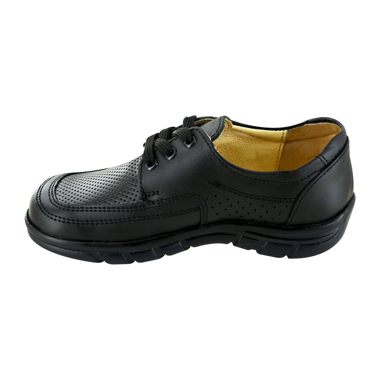 ZAPATO ESCOLAR EN PIEL 8404 NEGRO