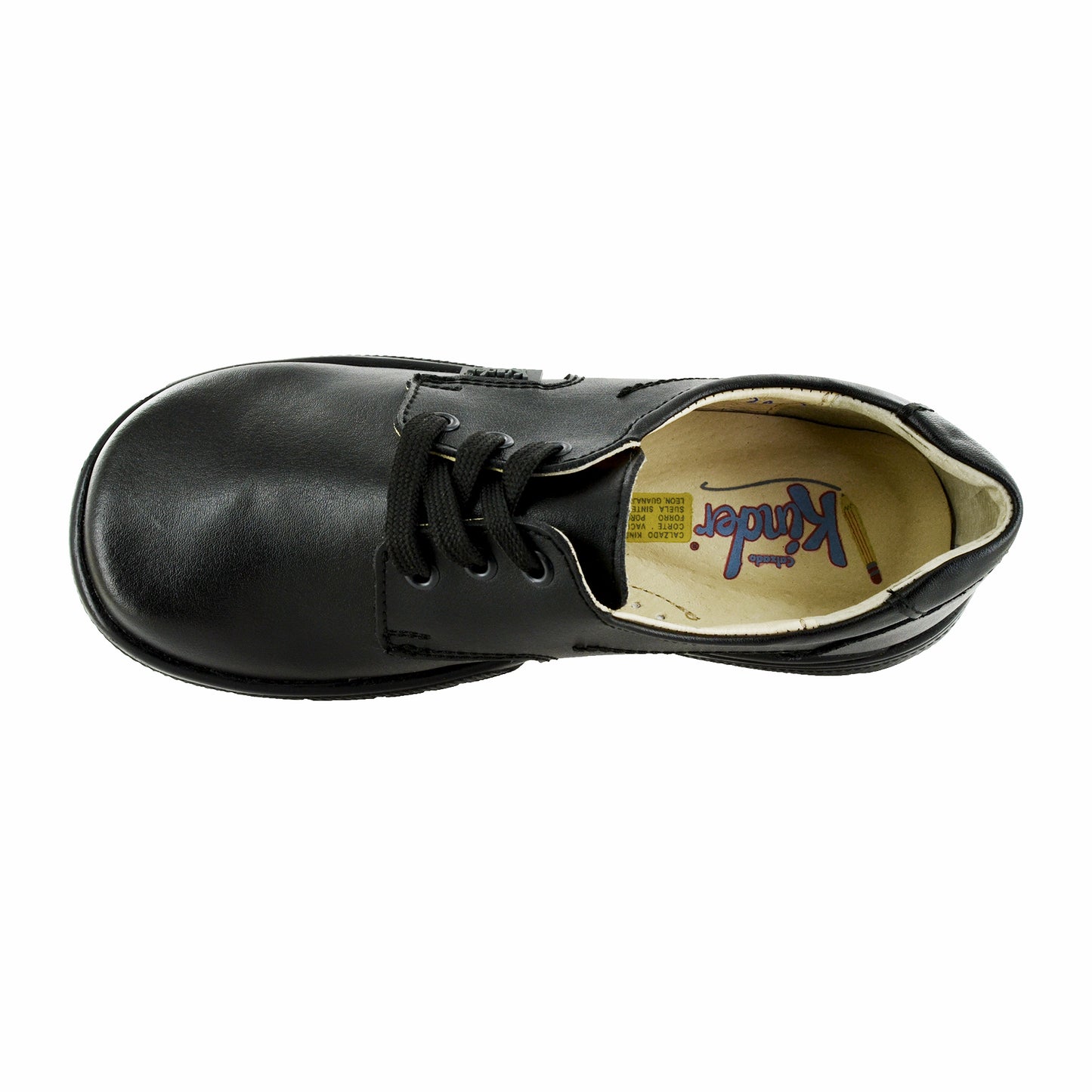 ZAPATO ESCOLAR EN PIEL 8405 NEGRO