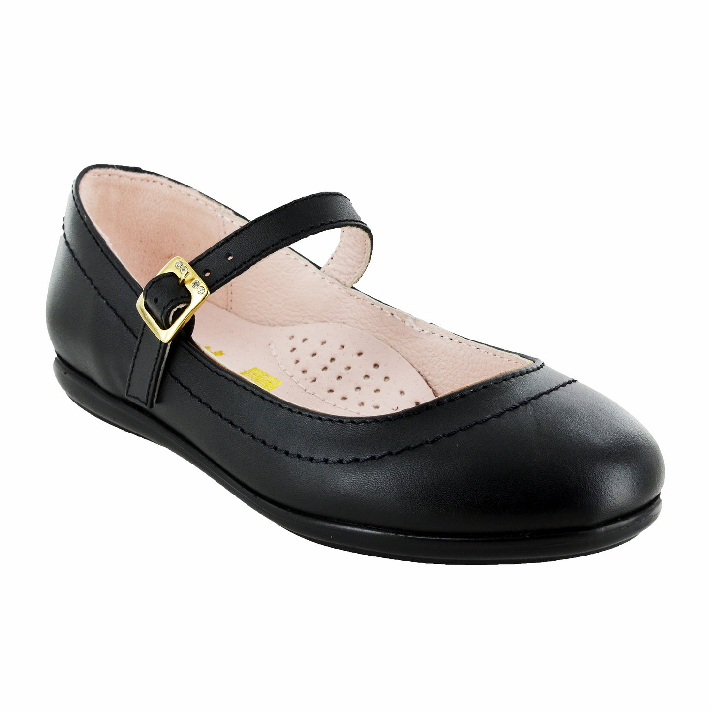 ZAPATO ESCOLAR EN PIEL 8725 NEGRO