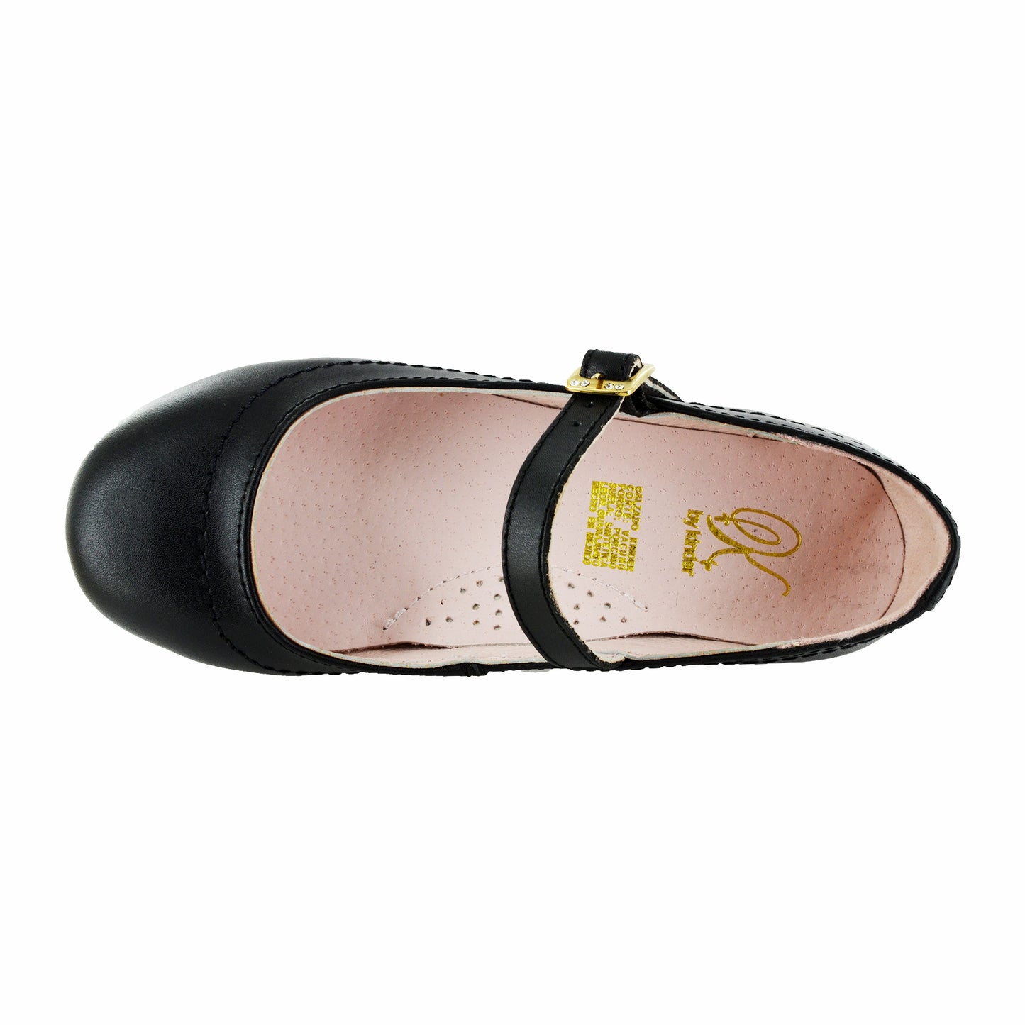 ZAPATO ESCOLAR EN PIEL 8725 NEGRO