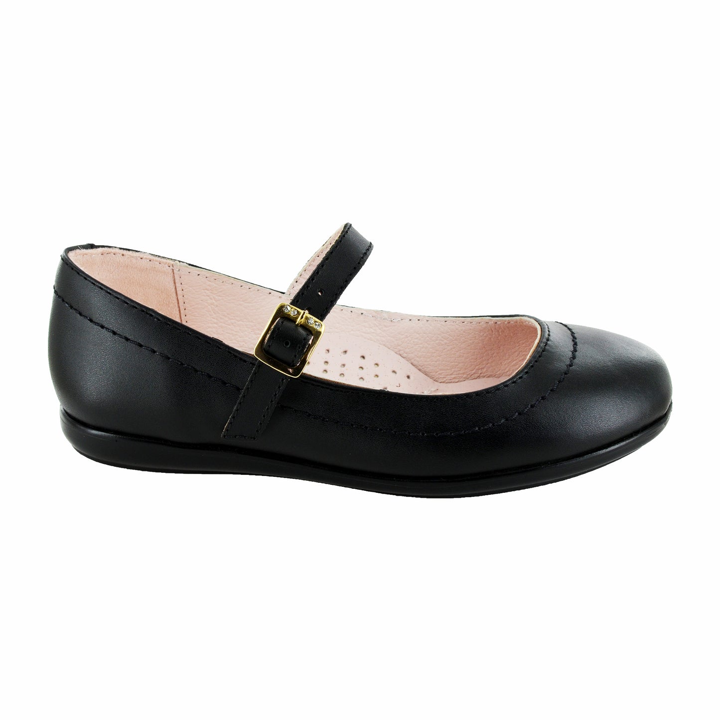 ZAPATO ESCOLAR EN PIEL 8725 NEGRO