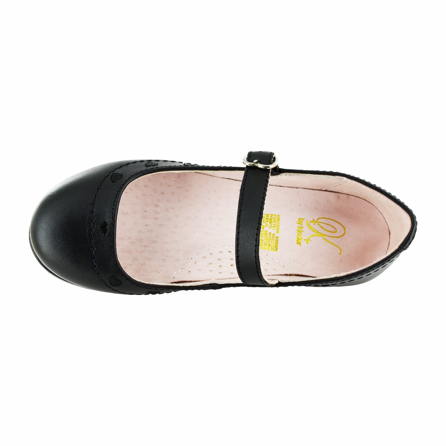 ZAPATO ESCOLAR EN PIEL 8726 NEGRO