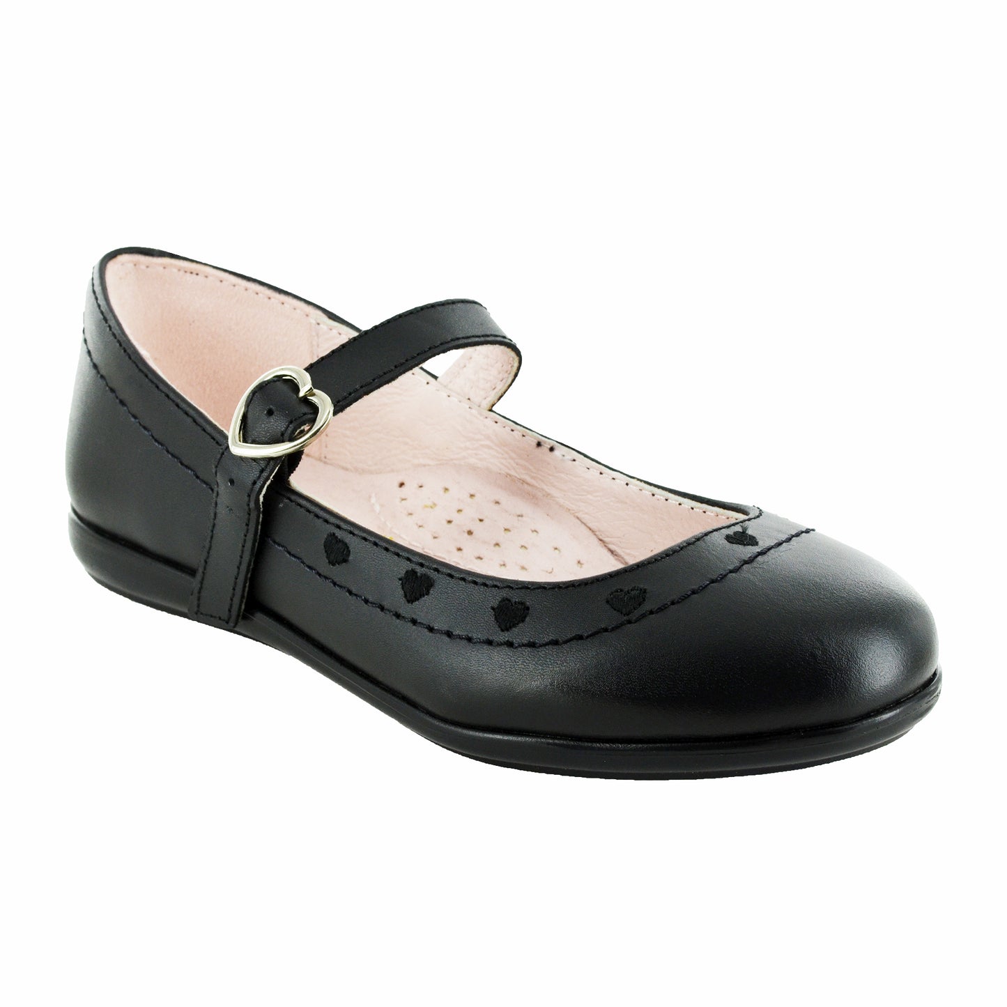 ZAPATO ESCOLAR EN PIEL 8726 NEGRO